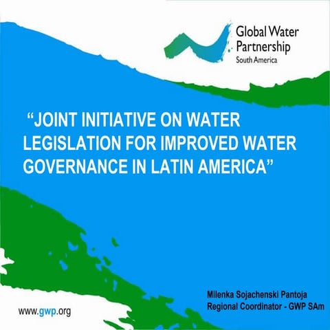 GWP CACENA Resolving Water Conflict | PPT