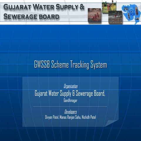 GWSSB Scheme Tracking System