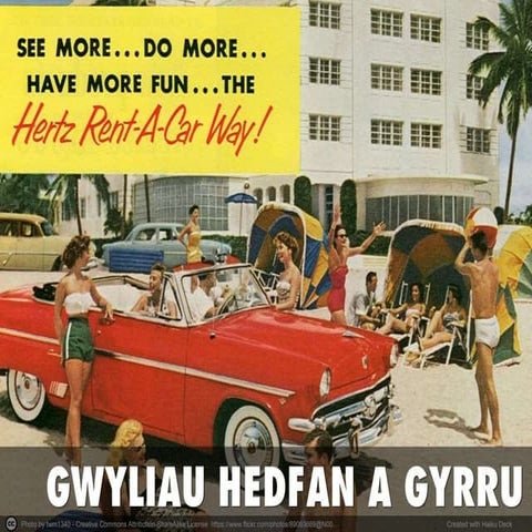 Gwyliau Hedfan a Gyrru & Gwyliau Gyrru