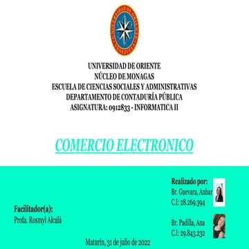 Comercio electrónico 
