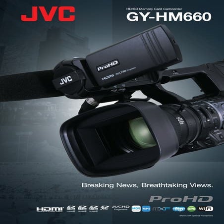 JVC GY-HM660 Brochure AVProfShop