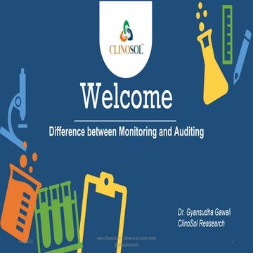 Difference between Monitoring and Auditing