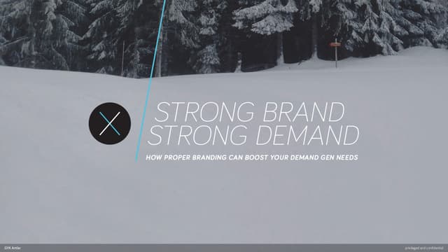 How a Strong Brand Boosts B2B Demand
