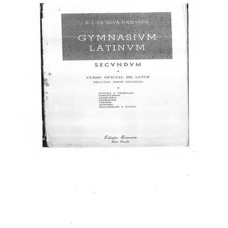 Gymnasivm latinvmsecvndvm text