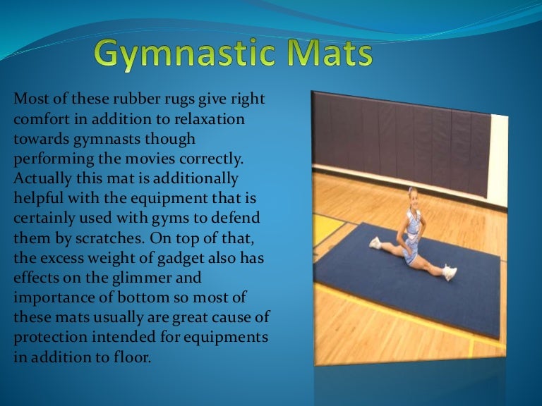 Gymnastic mats