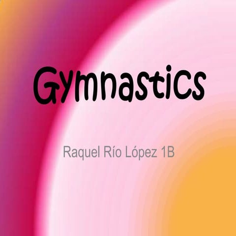Gymnastics raquel rio