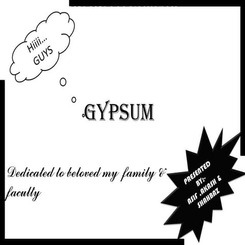 Gypsum pdf