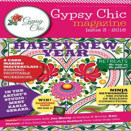 Gypsy chic issue 3 editor lorraine stylianou