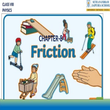 class 8, chapter -12 friction | PPT