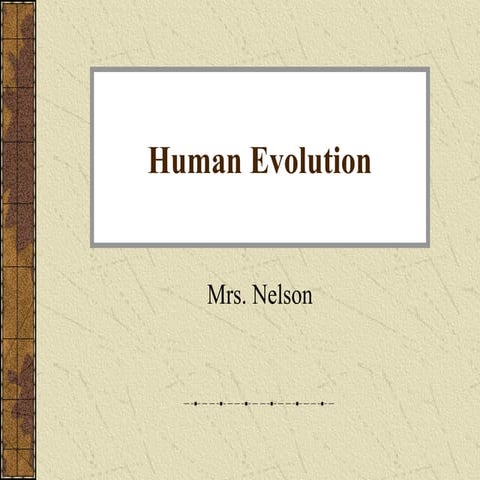 H.evolution  honors final
