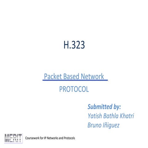H.323: Packet Network Protocol