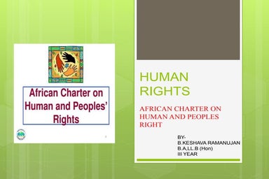 african charter on human rights