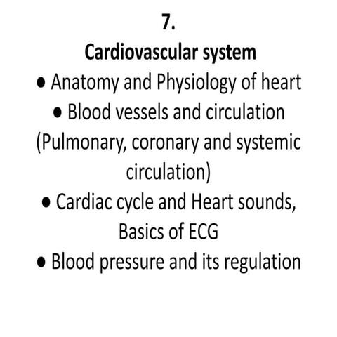 Cardiovascular system by Yogesh patel