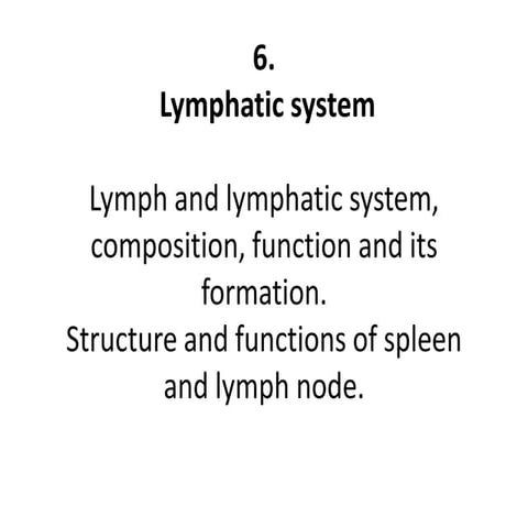 Lymphatic System MCQs & Practice Quiz – Functions, Organs, Nodes, Ducts ...