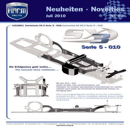 Harm conversion kit SX-3 Serie 5 
