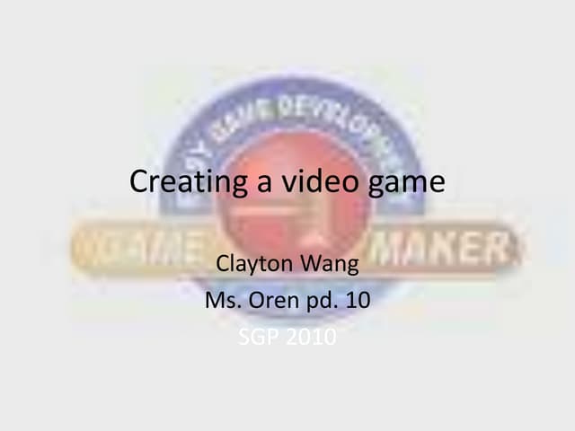 Clayton Wang presentation