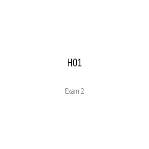 H01 exam 2