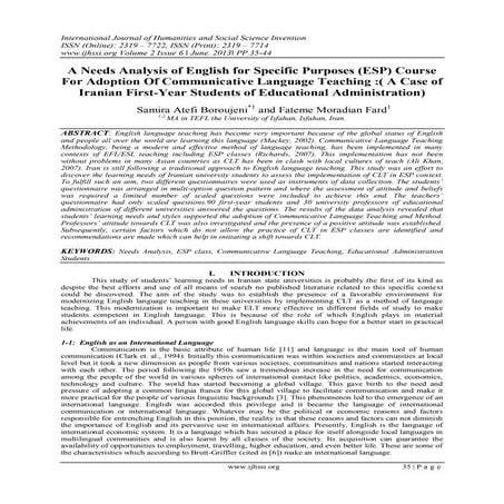 International Journal of Humanities and Social Science Invention (IJHSSI)