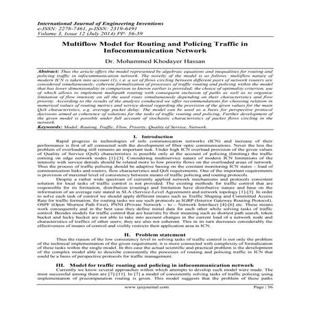 A Model For The Dynamic System Optimum Traffic Assignment Problem | PDF