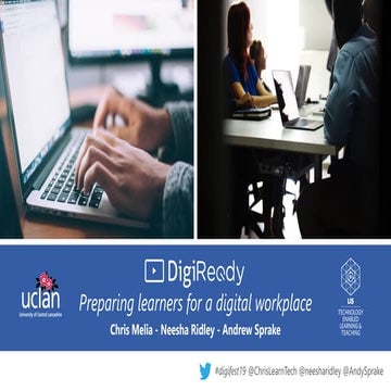 DigiReady: preparing learners for a digital workplace