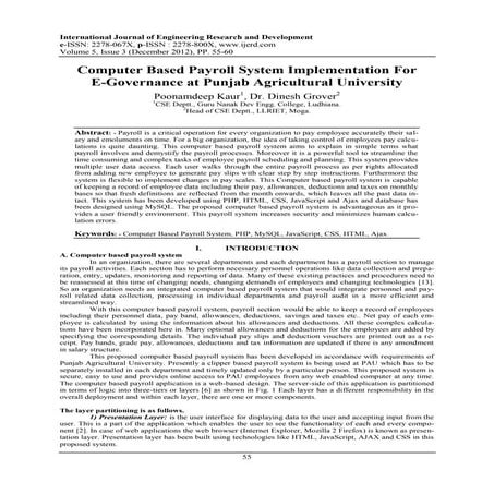 Welcome to International Journal of Engineering Research and Development (IJERD)