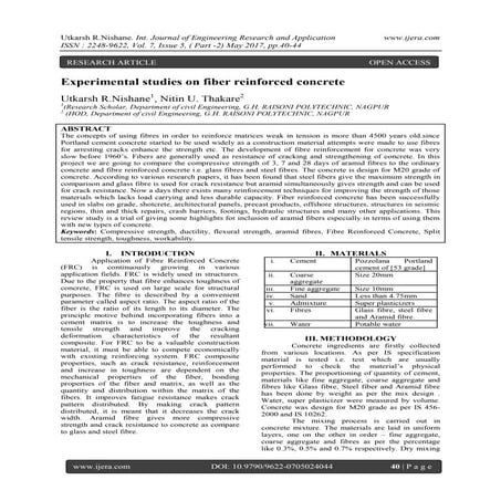 Glass Fibre Reinforced Concrete | PDF