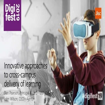 Innovative approaches to cross-campus delivery of learning