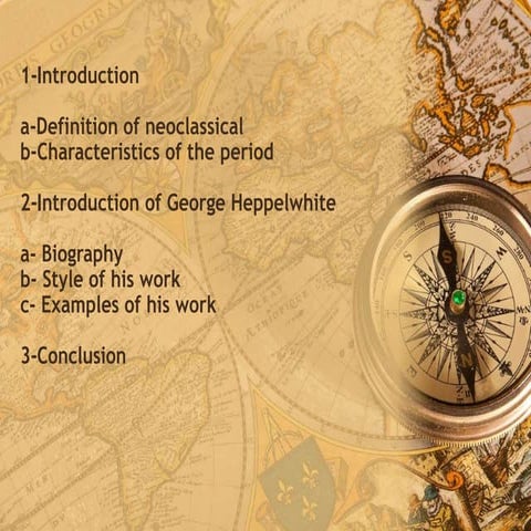 GEORGES HEPPLEWHITE-NEOCLASSICISM 