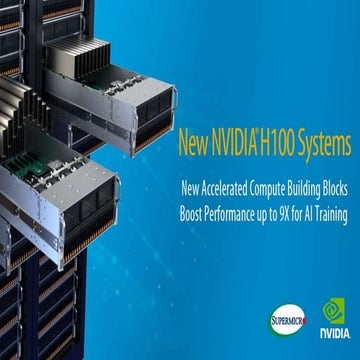 New Accelerated Compute Infrastructure Solutions from Supermicro