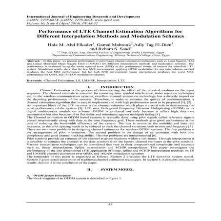 International Journal of Engineering Research and Development