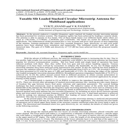 International Journal of Engineering Research and Development