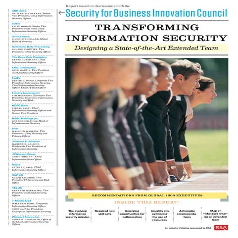 Transforming Information Security: Designing a State-of-the-Art Extended Team