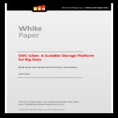EMC Isilon: A Scalable Storage Platform for Big Data