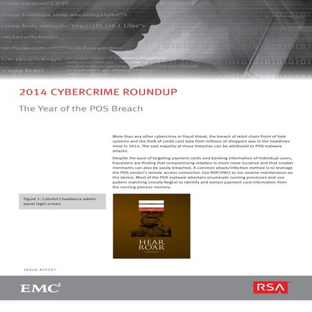 2014 Cybercrime Roundup: The Year of the POS Breach