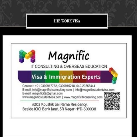 H1B WORK VISA CONSULTANCY IN HYDERABAD