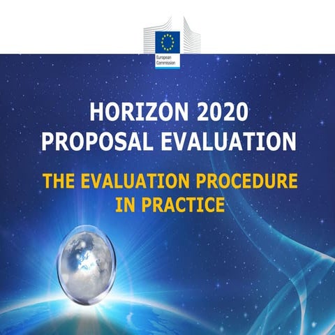 Horizon 2020 Proposal evaluation 