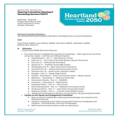 Steering Committee-Minutes-Nov2013