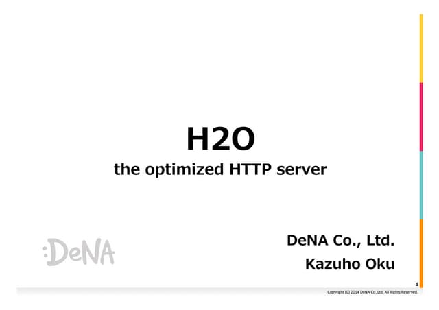 H2O - the optimized HTTP server