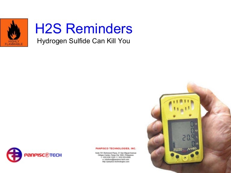H2S Safety Reminders