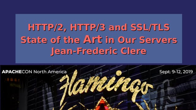 HTTP/2, HTTP/3 and SSL/TLS State of the Art in Our Servers