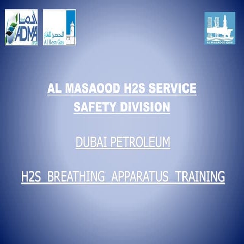 H2S awareness (Hydrogen Sulfide) its a matter of life or death.