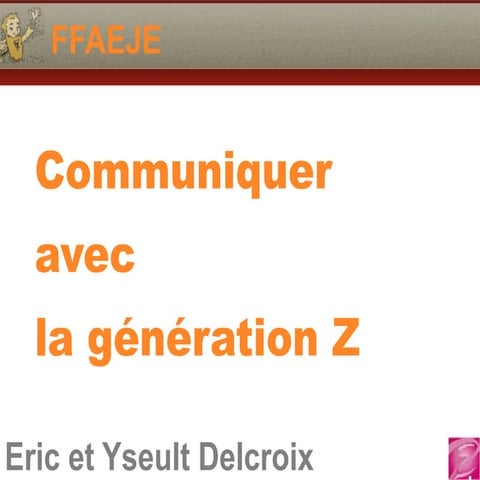 Communiquer avec la génération z