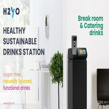 H2YO_Catering proposal for healthy drink solution | PDF