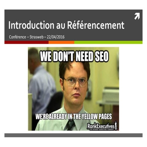  Initiation au référencement