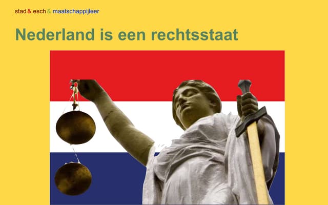 H4 nederland is een rechtsstaat | PPT