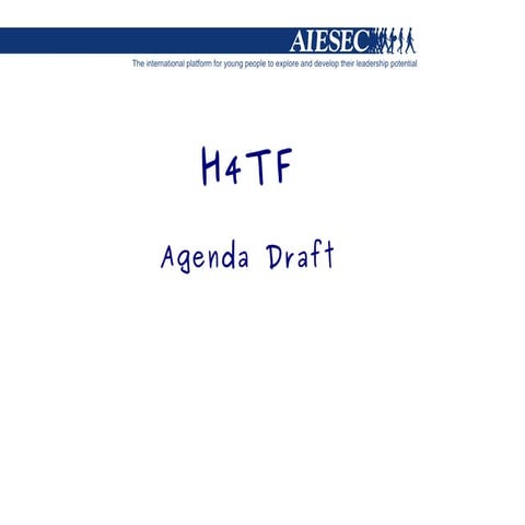 H4 tf agenda proposal to fac is