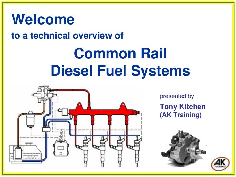 Common rail diesel fuel systems