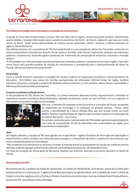 35 newsletter outubro 2011