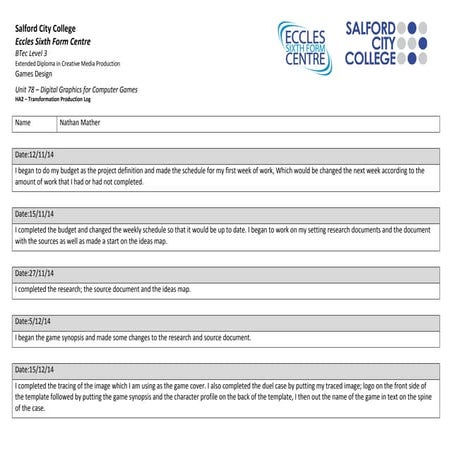 Ha2 production log_141014