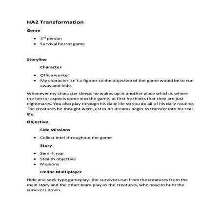 Ha2 setting examples | DOCX